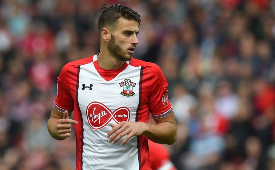 Wesley Hoedt en su etapa en el Southampton.