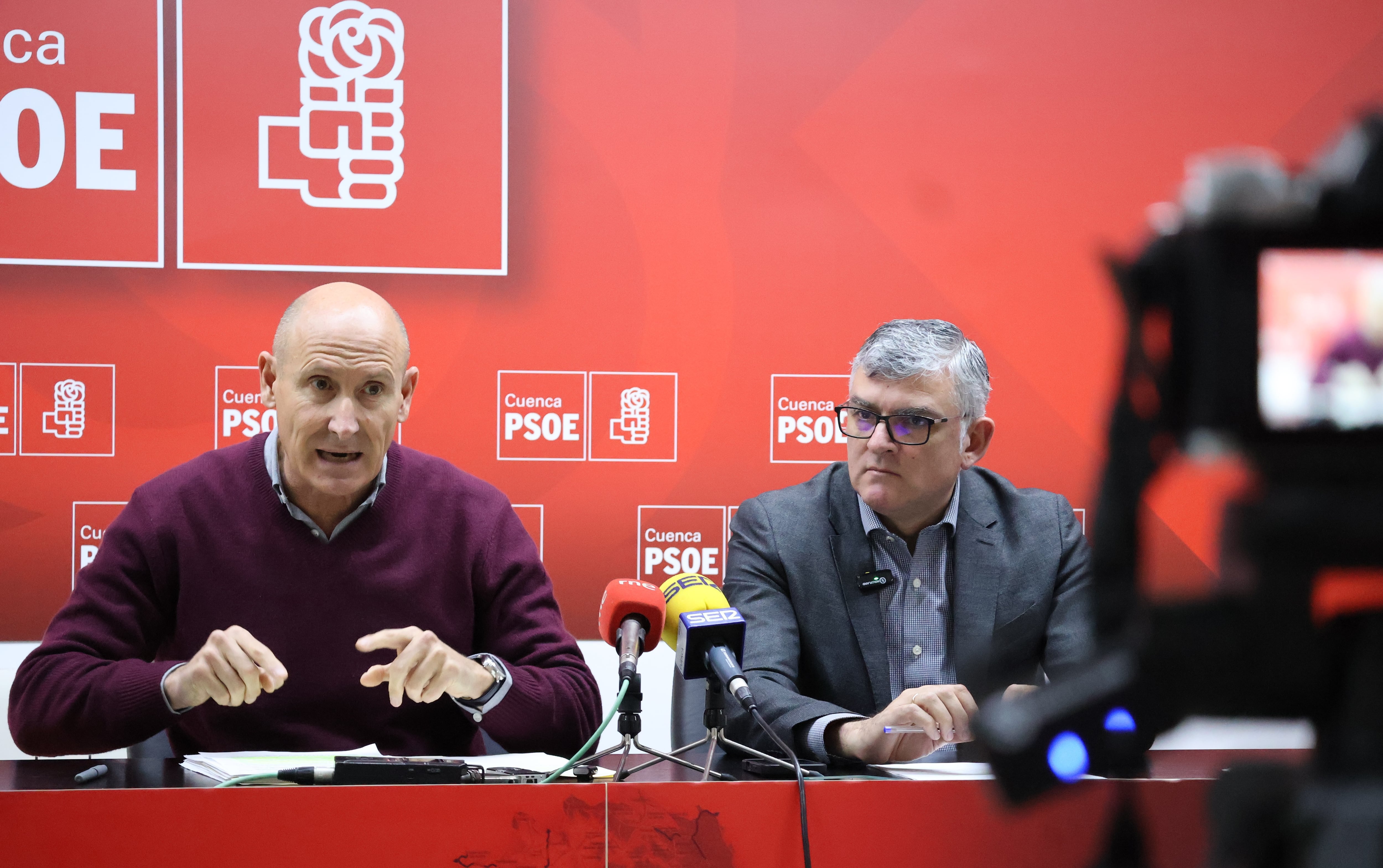 Secretario de Organización del PSOE provincial, Ángel Tomás Godoy