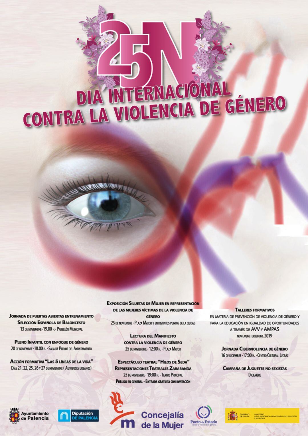 Palencia se suma al Día Internacional contra la Violencia de Género