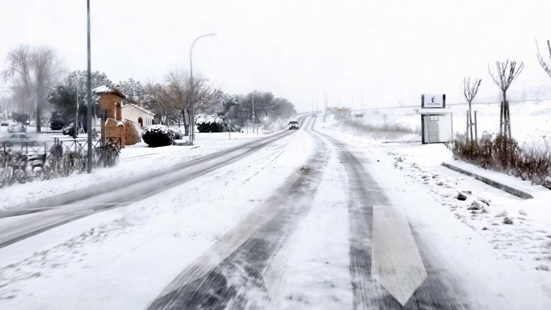 Alerta roja en varias provincias de Castilla-La Mancha por el temporal de nieve