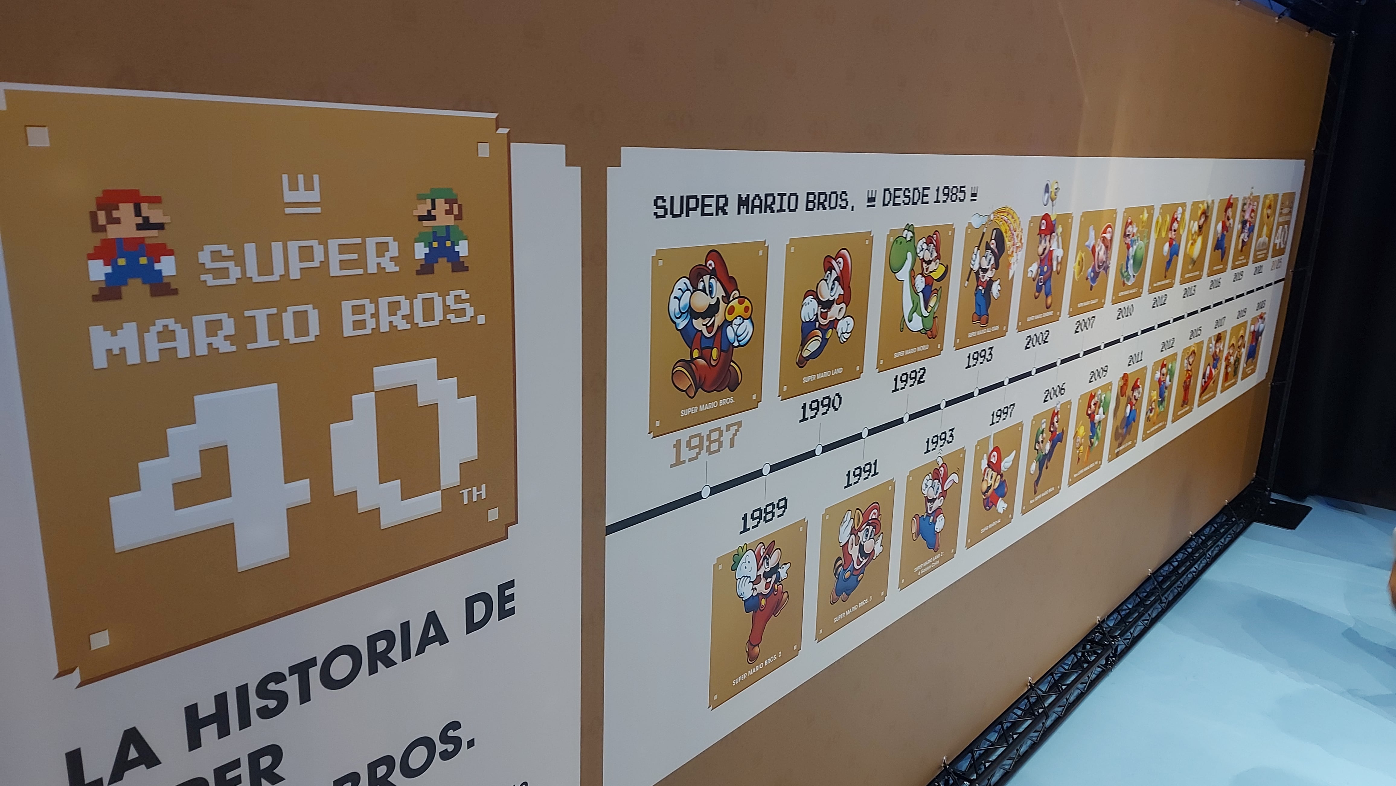 Una veintena de títulos principales protagonizados por Mario