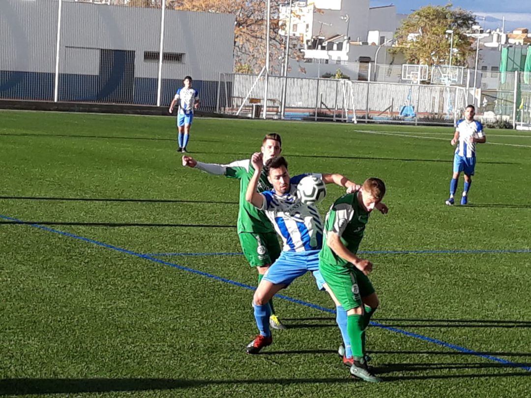 Imagen del partido disputado en el San Sebastian ante el Viso