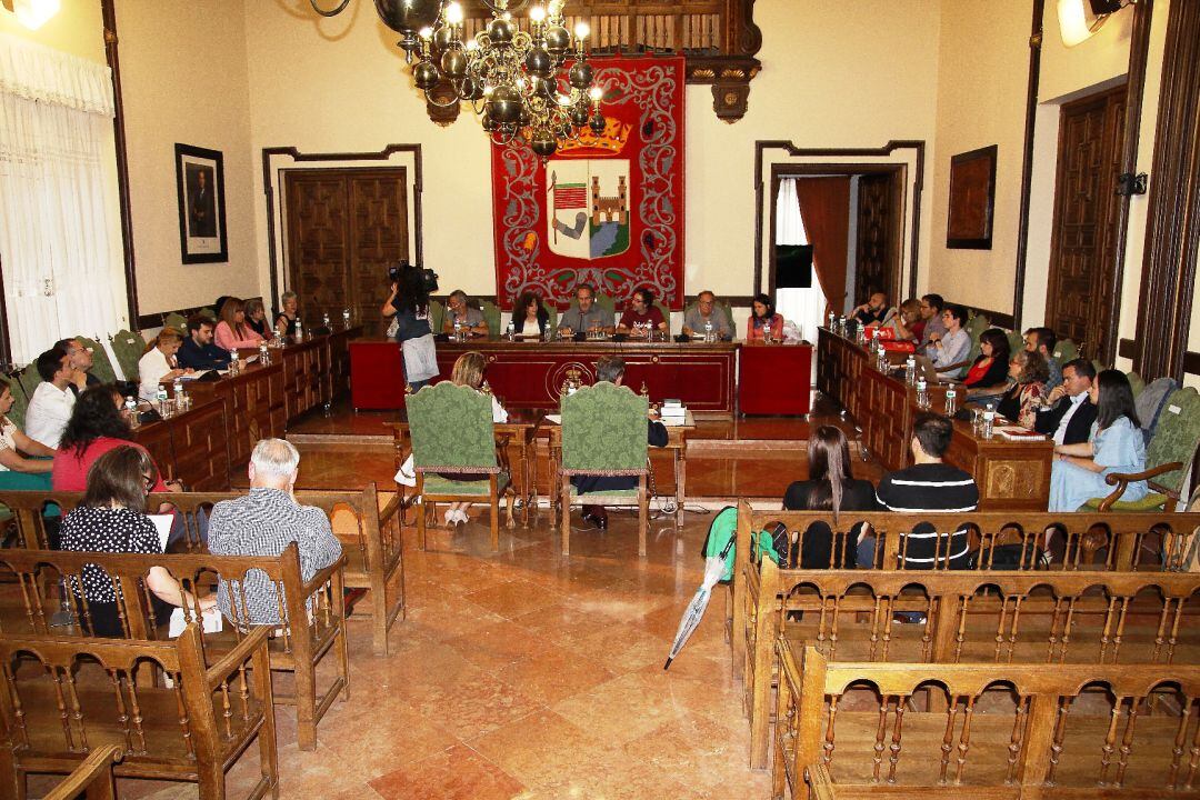 Primer pleno del Ayuntamiento de Zamora de este mandato