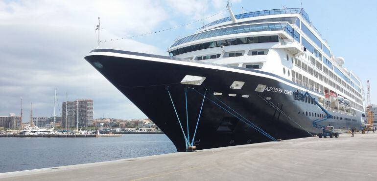 El creuer de luxe, Azamara Journey.