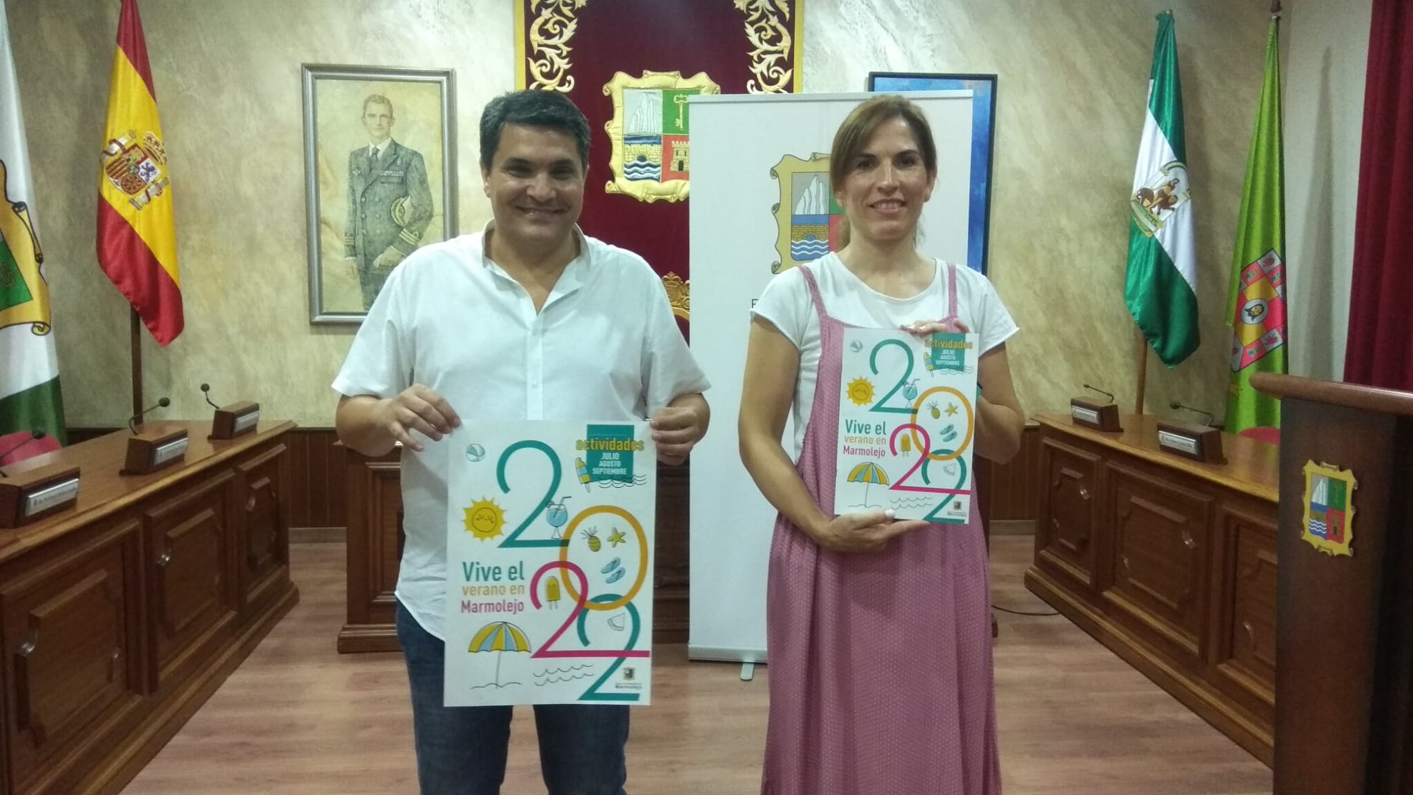 Presentación de las actividades &#039;Vive el verano en Marmolejo 2022&#039;