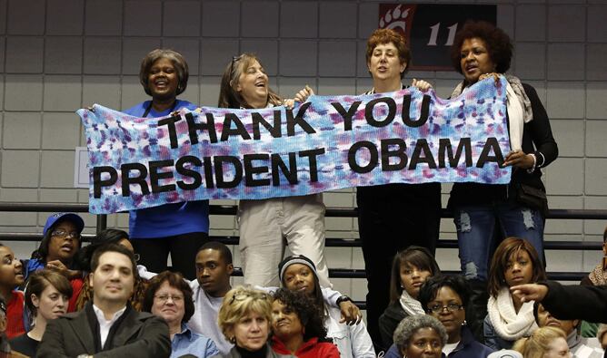 El 53% de las mujeres consultadas por la CNN dijeron que votarán por Obama