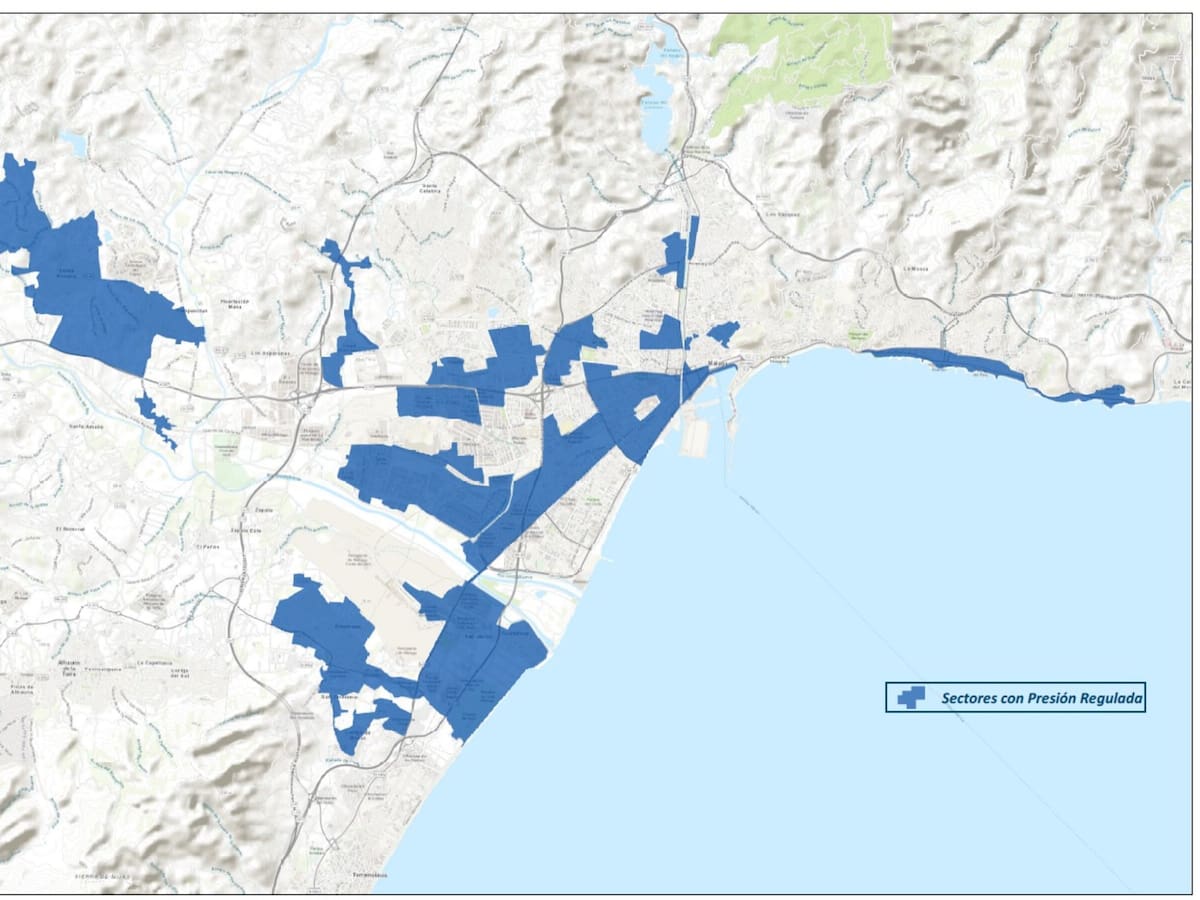 Málaga baja la presión del agua en un tercio de la ciudad: consulta en qué zonas se aplica la medida