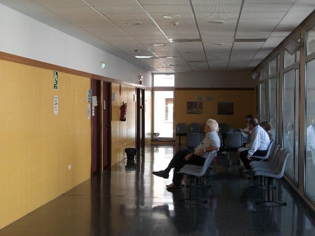 Interior del Centro de Salud Pirineos de Huesca