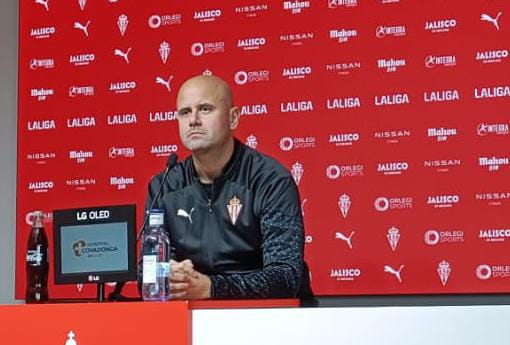 Miguel Ángel Ramírez este viernes en su comparecencia previa al derbi.