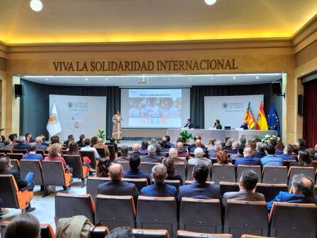 Imagen del acto de inauguración del curso académico 2021-22