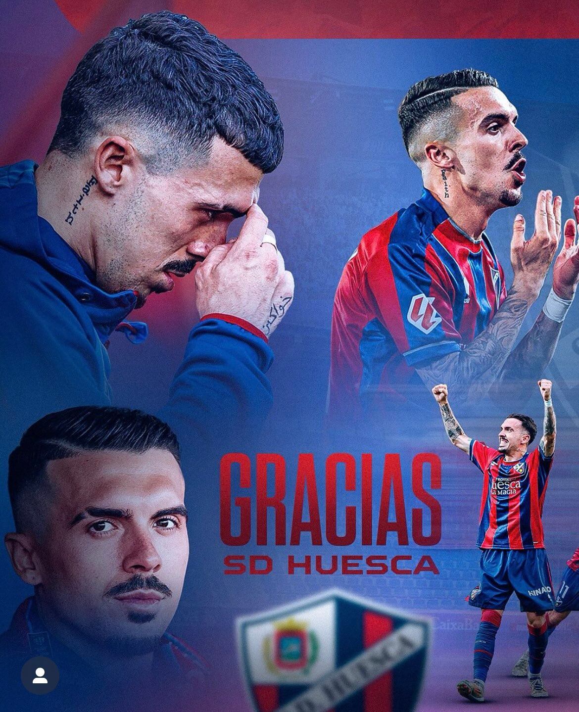 Joaquín cierra su etapa en la SD Huesca