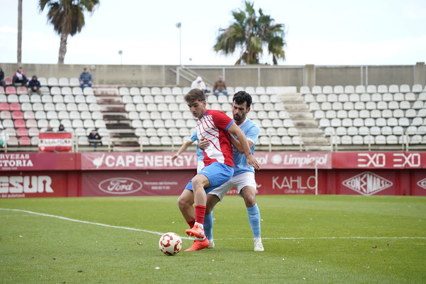 Un lance del partido