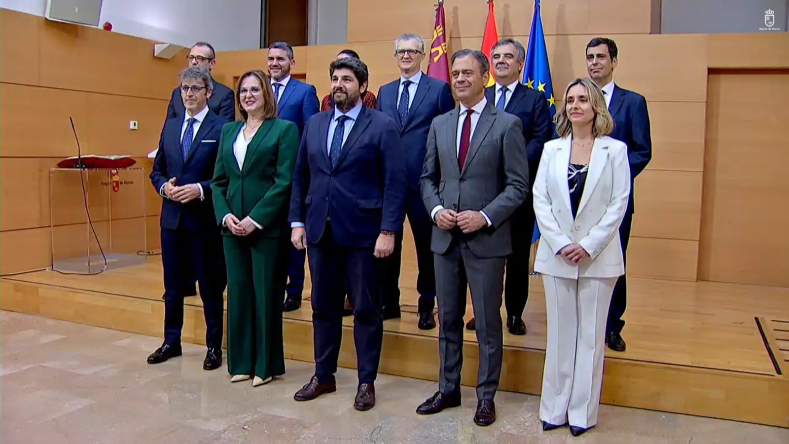 Composición del nuevo ejecutivo de Fernando López Miras