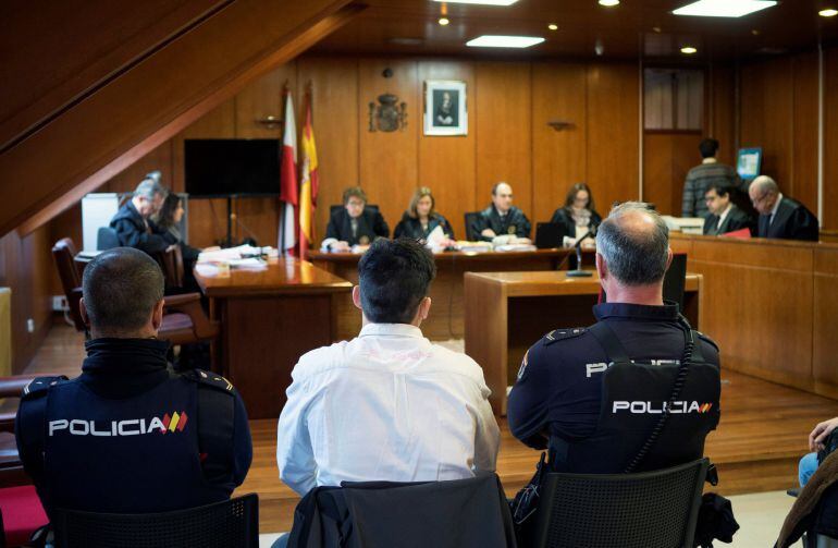 Vista general de la sala de la Audiencia de Cantabria donde se ha celebrado el juicio.