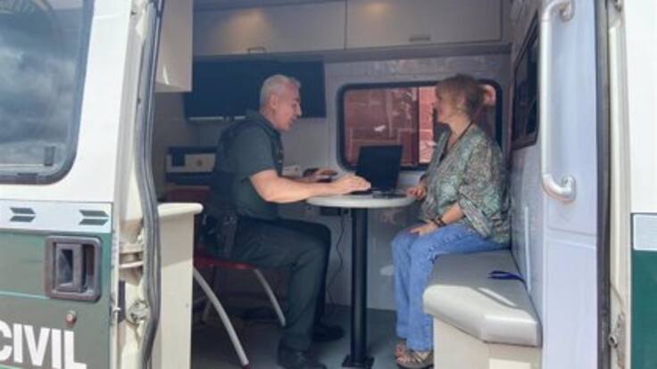 Entrevista con el portavoz de la Guardia Civil, Miguel Ángel Sáez, sobre el nuevo servicio a demanda en los pueblos más pequeños de La Rioja (13/06/2023)