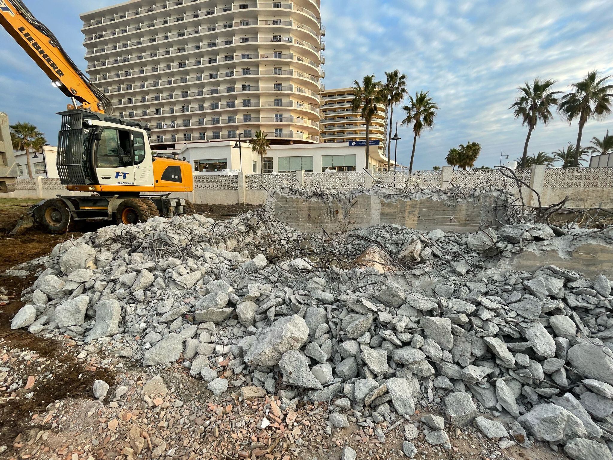 Obras en el hospital Marítimo