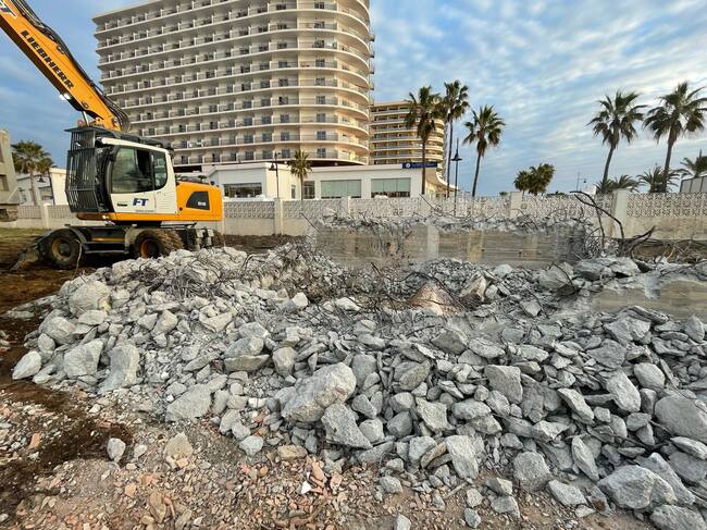 Obras en el hospital Marítimo