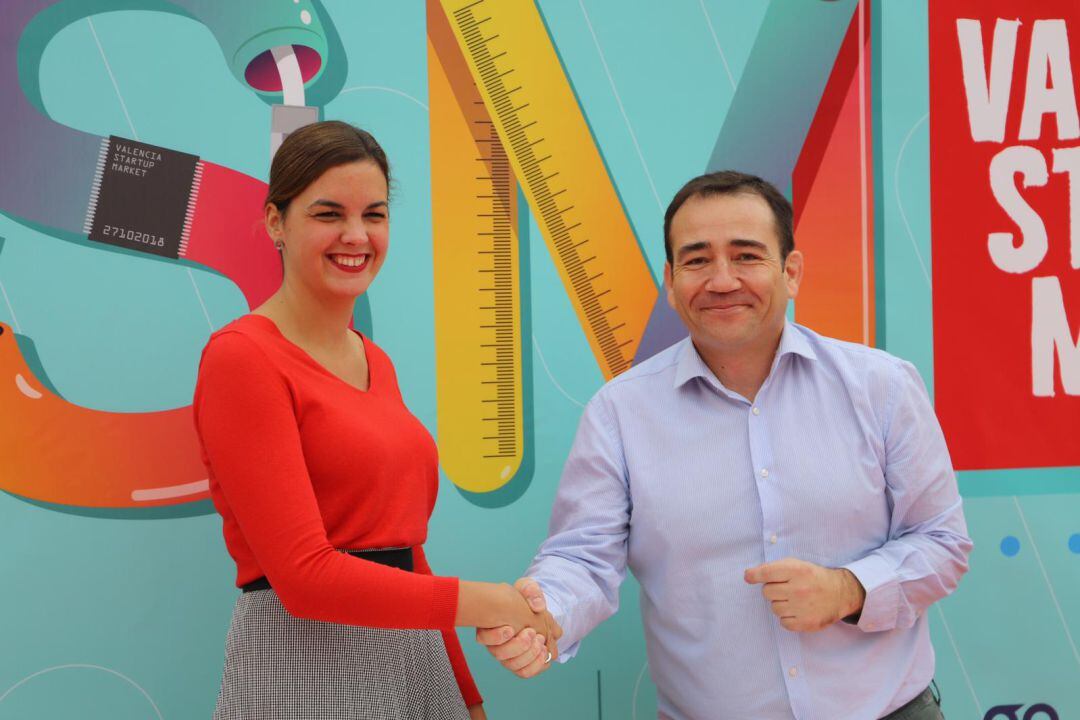 Sandra Gómez y Manuel Illueca