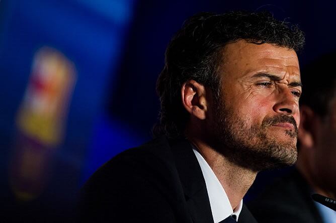 Luis Enrique comparece ante los medios