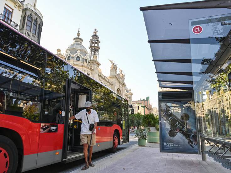 Autobús de la EMT en una imagen de archivo