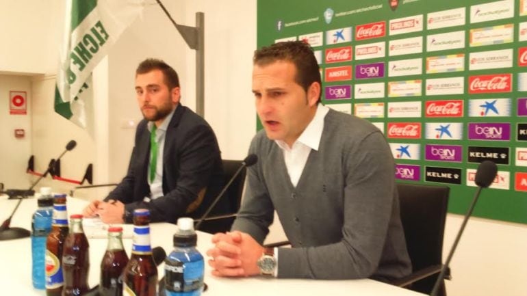 Rubén Baraja, entrenador del Elche C.F.