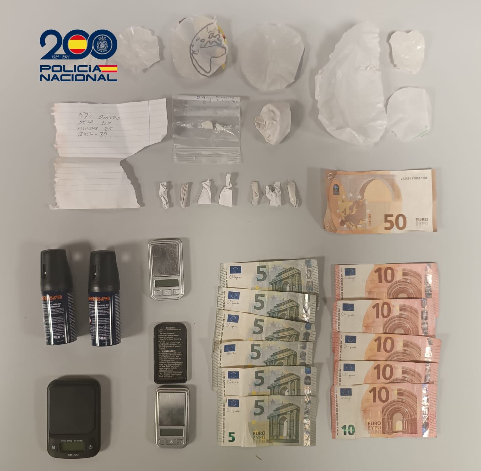 Punto de venta de droga en Vigo