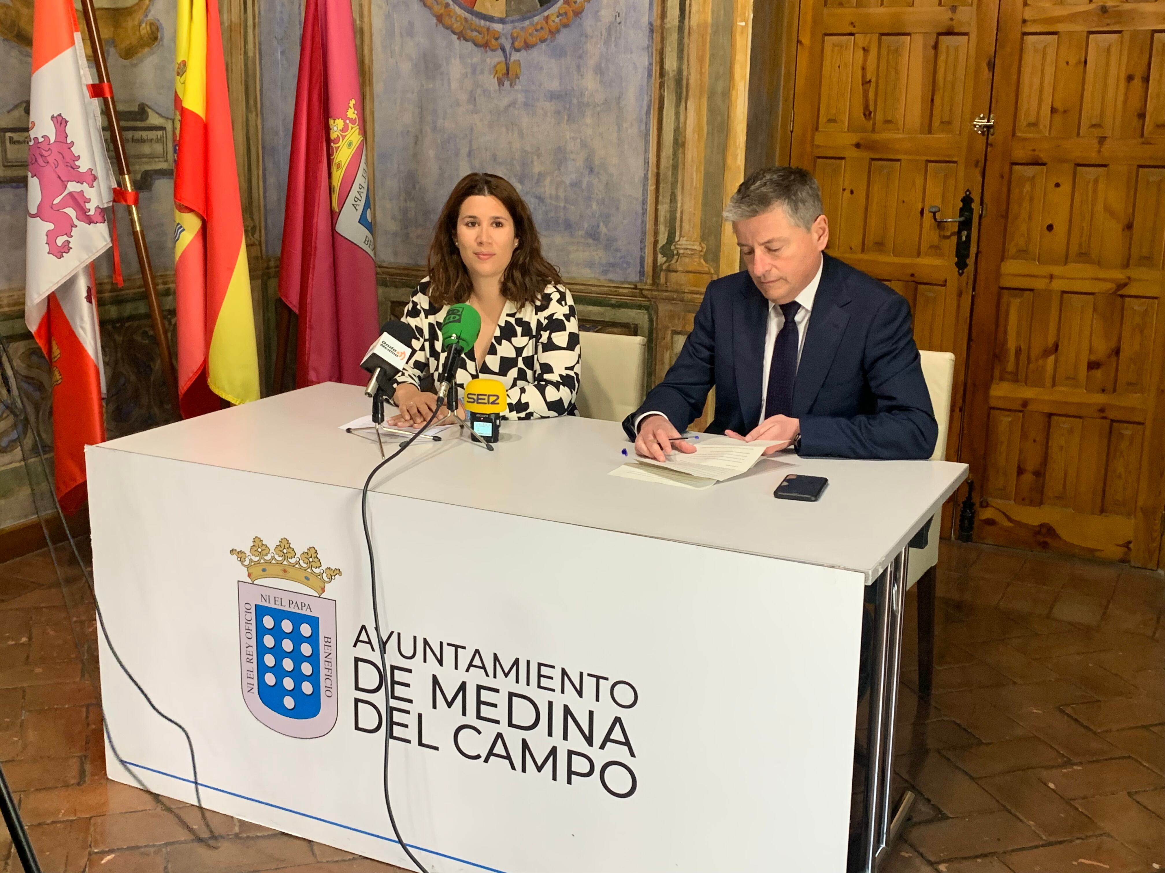 Presentación del proyecto &quot;Valladolid Emplea&quot; que el lunes recala en Medina del Campo