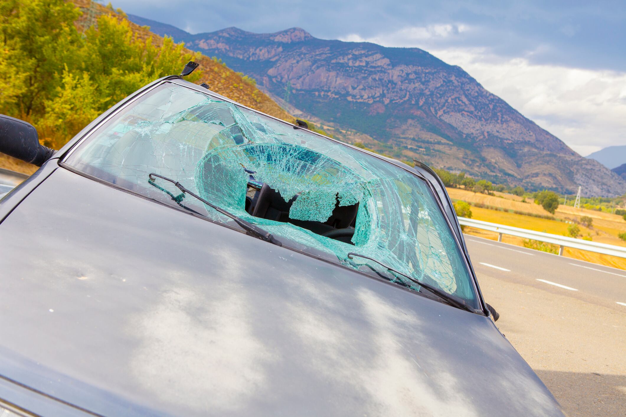 Coche accidentado (archivo)