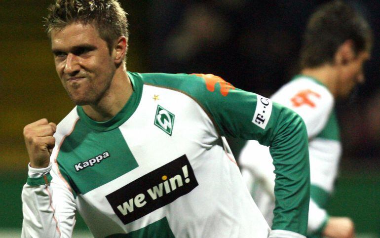 El croata Ivan Klasnic, en su etapa en el Werder Bremen.