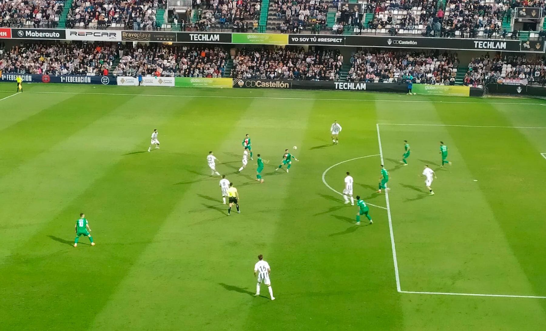 Imagen del partido entre el Castellón y el Alcoyano en Castalia