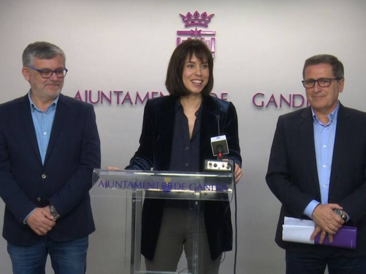 Diana Morant: "En la situación actual de Gandia son los mejores presupuestos"