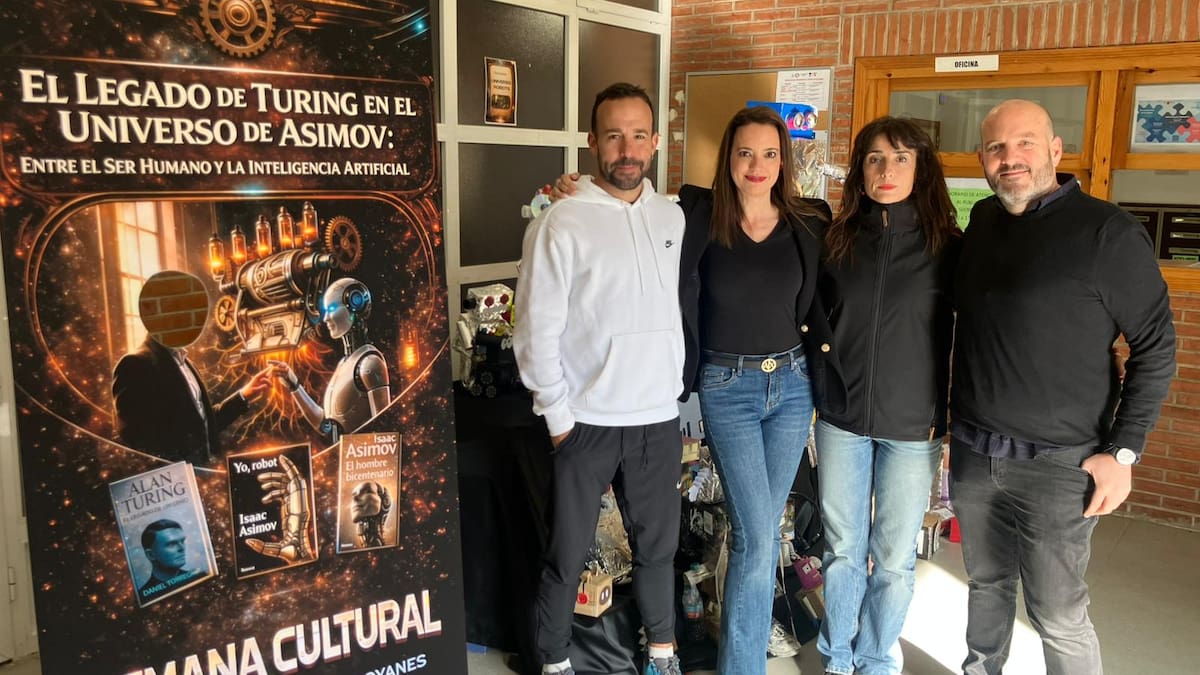Un instituto de Murcia crea un proyecto de lectura y ciencia con Isaac Asimov y Alan Turing como protagonistas
