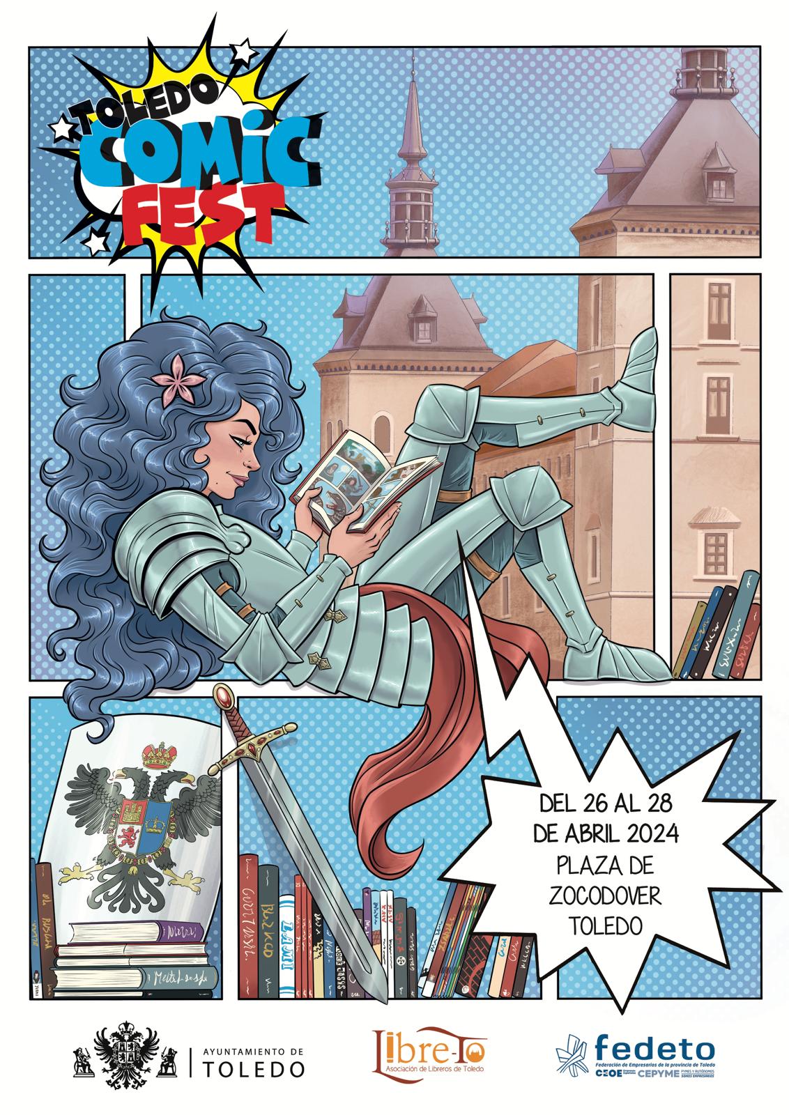 Imagen del cartel del I Toledo Comic Fest