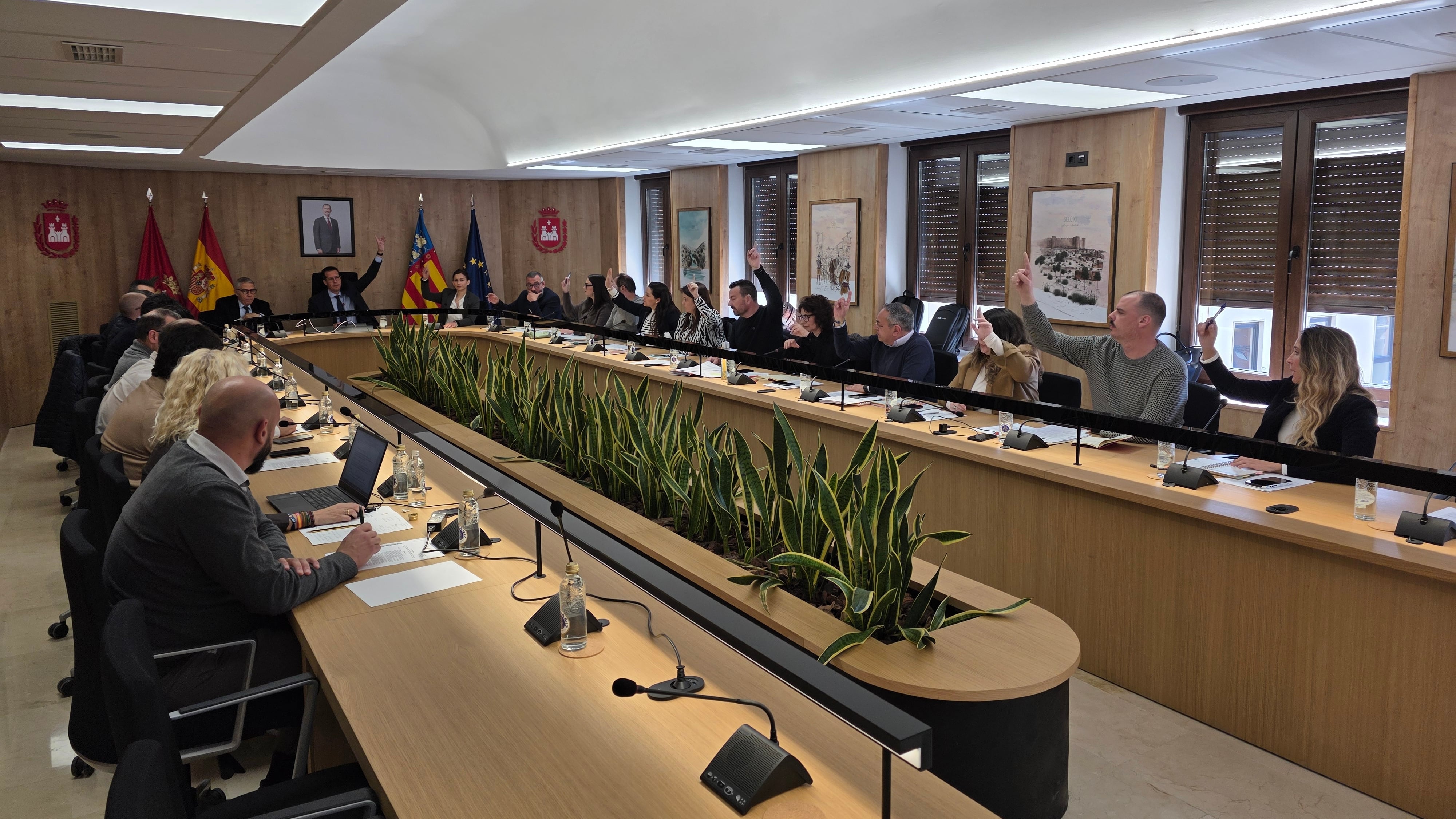 Los presupuestos han sido aprobados en el pleno ordinario correspondiente al mes de marzo