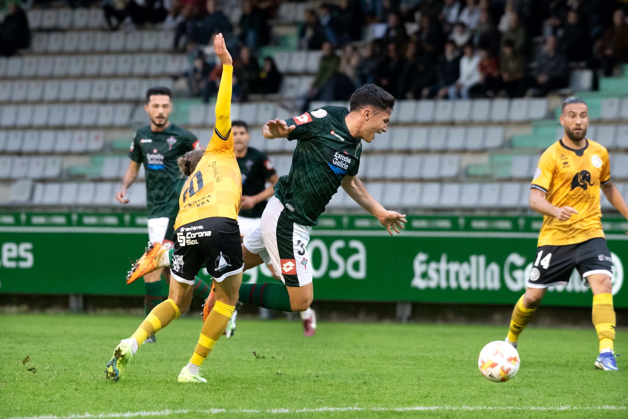 Aitor Pascual tuvo este domingo su primera titularidad