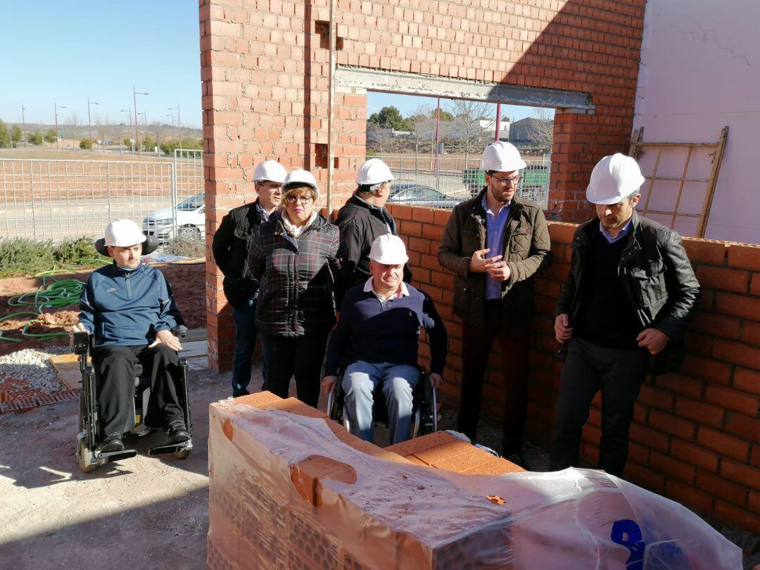 Visita a las obras de ampliación de ASMICRIP