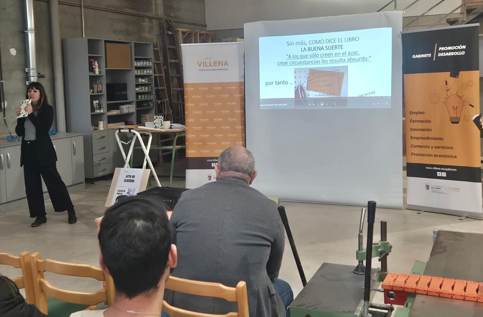 Clausura talleres de empleo