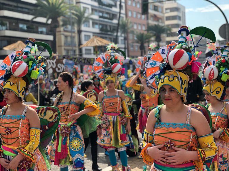 Cabalgata del carnaval de Córdoba 2018