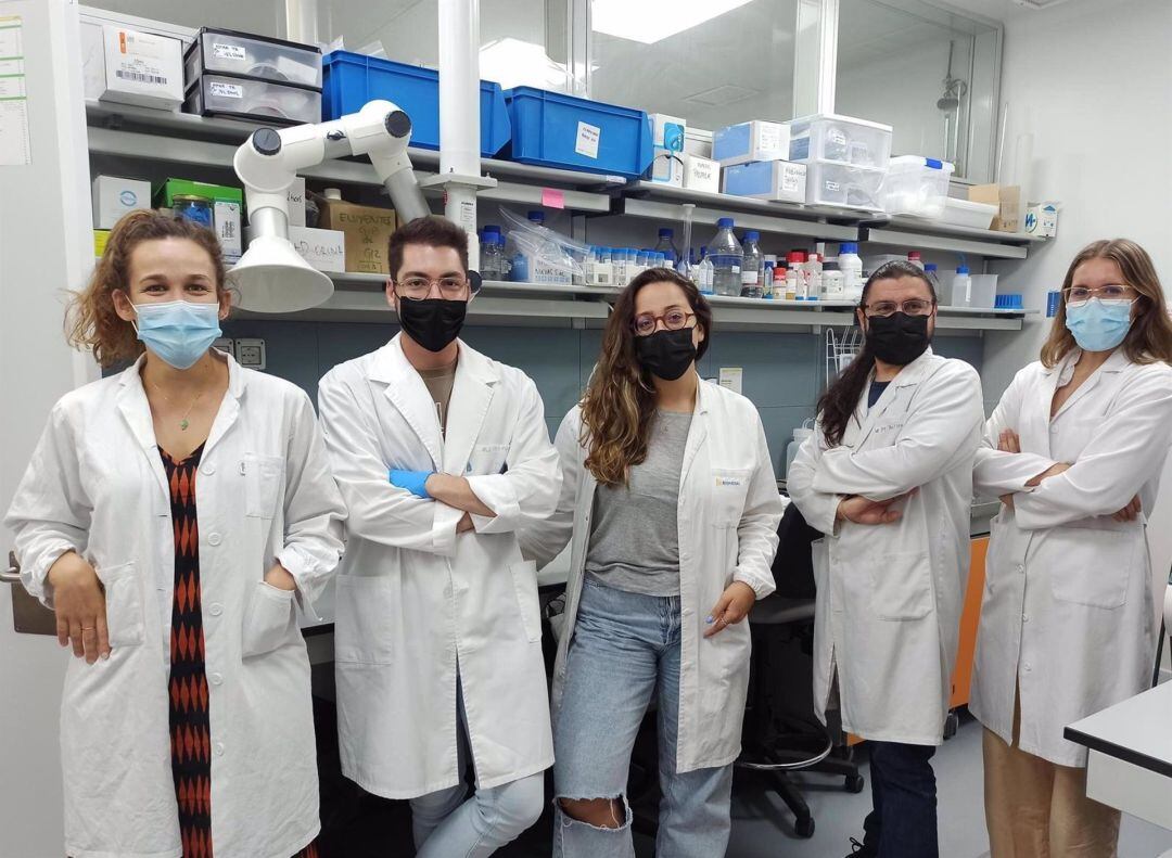 El laboratorio de la empresa Biomedal.