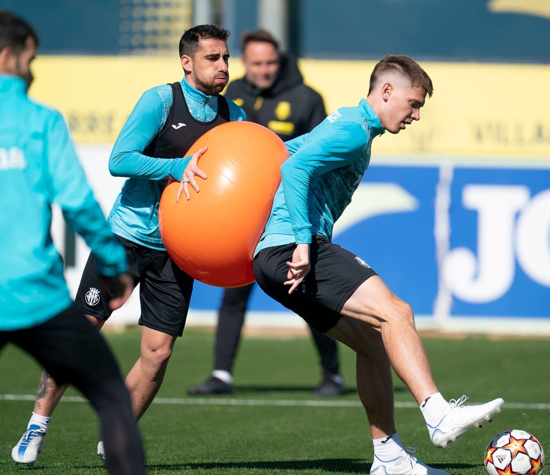 Entrenamiento del Villarreal CF (Twitter)