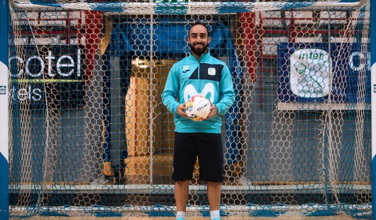 El jugador de fútbol sala Ricardinho, invitado en Getafe