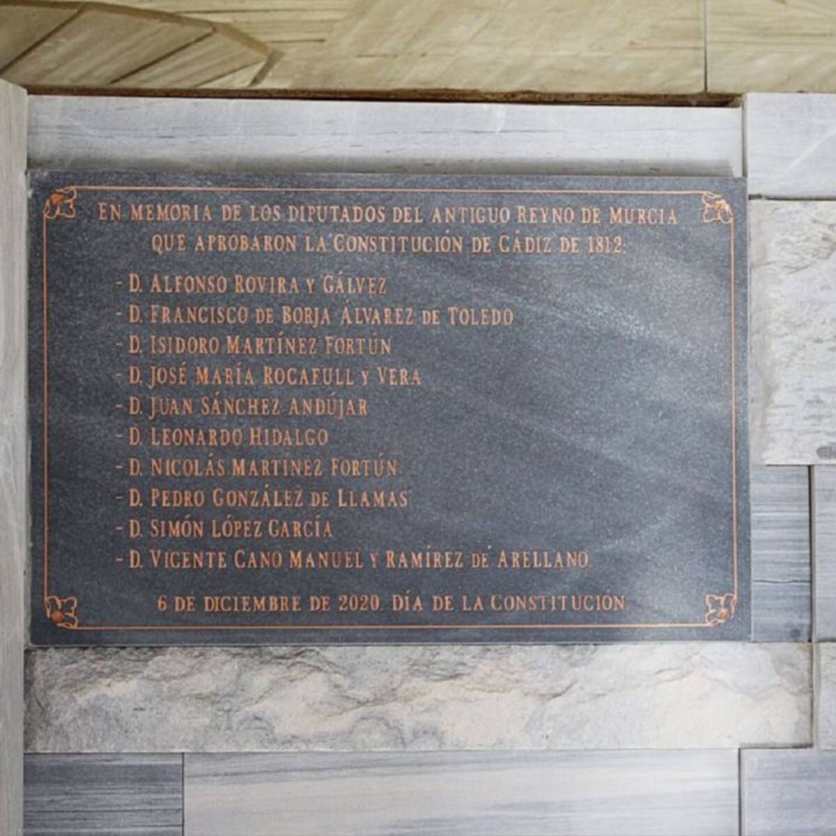 Cartagena se suma al homenaje a los diez diputados regionales que participaron en la Constitución de 1812