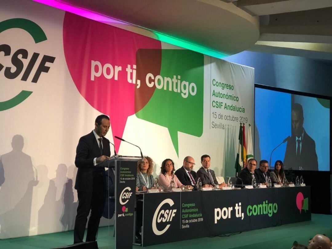 Germán Girela se ha hecho cargo del sindicato CSIF Andalucía para los próximos cuatro años, tras ser elegido casi un 94% de los votos de los compromisarios 