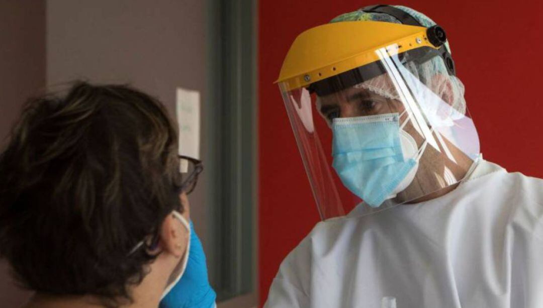 Imagen de las pruebas PCR en Castellón.