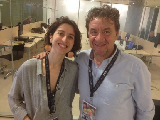 Rosanna Carceller y Koldo Royo, en Alimentaria 2016.