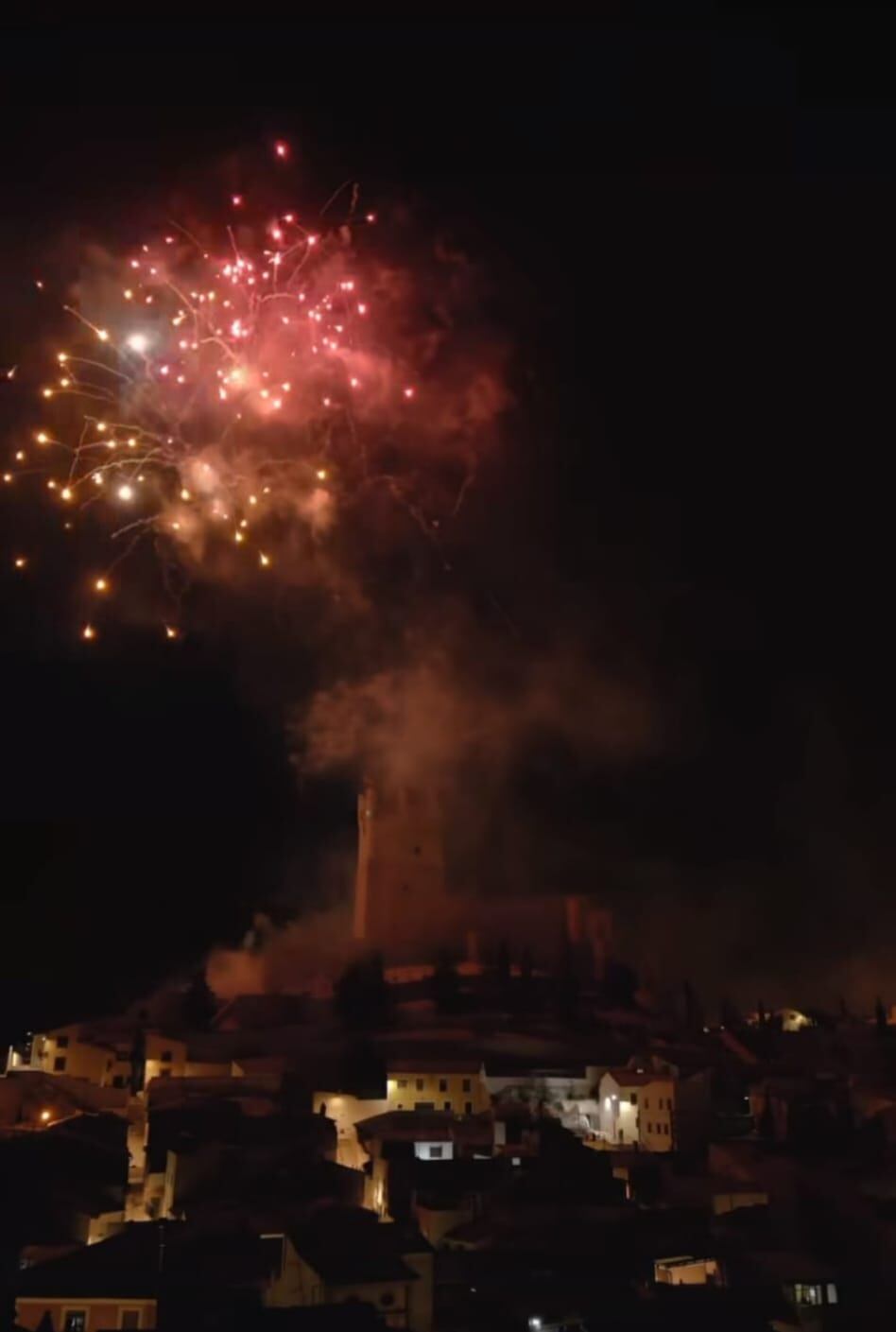 Fuegos artificiales del 4 de septiembre