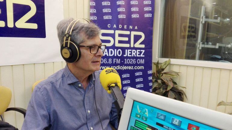 El doctor Enrique Otero, Jefe del Servicio de Cardiología del Hospital de Jerez