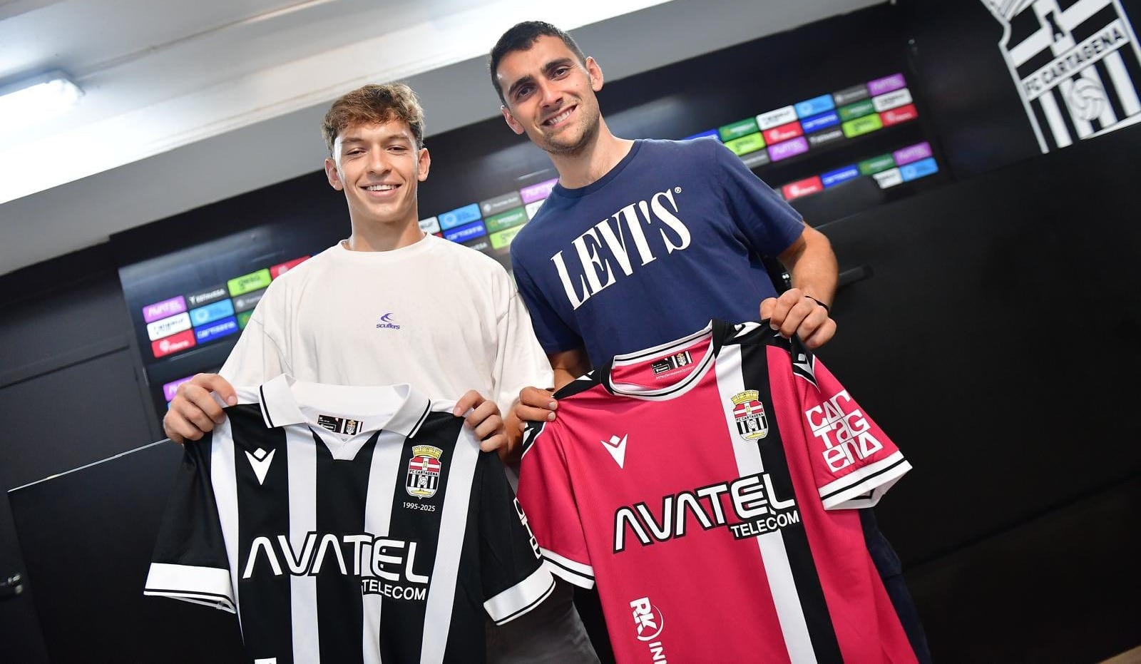 Diego Gómez y Ander Martín, dos apuestas ofensivas para el FC Cartagena