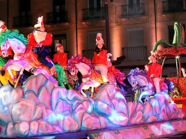 Imagen de la cabalgata de Palencia