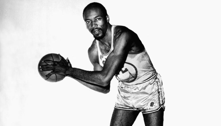 El exjugador de los Warriors Nate Thurmond.